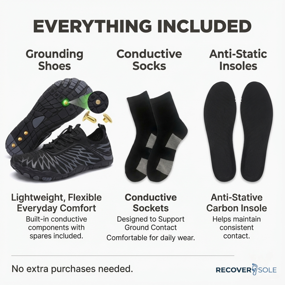 Recover Sole Barefoot Grounding Shoes