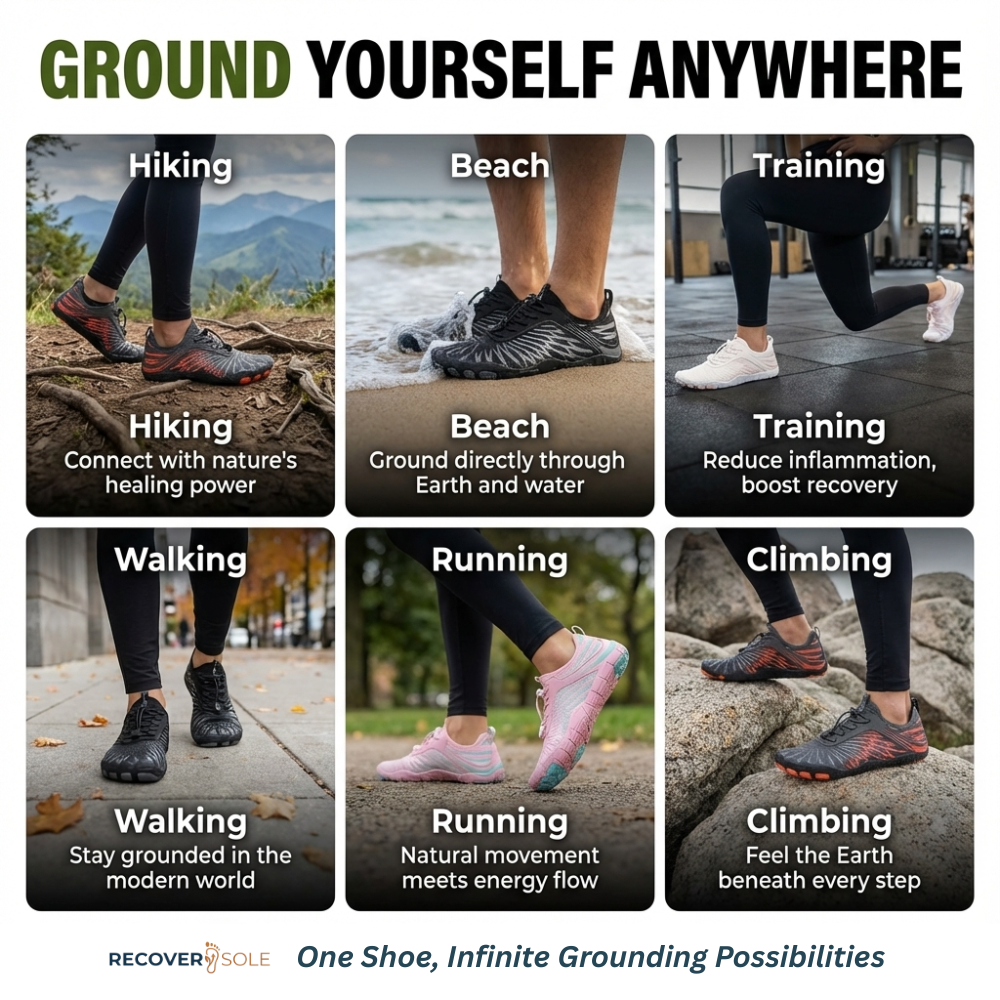 Recover Sole Barefoot Grounding Shoes